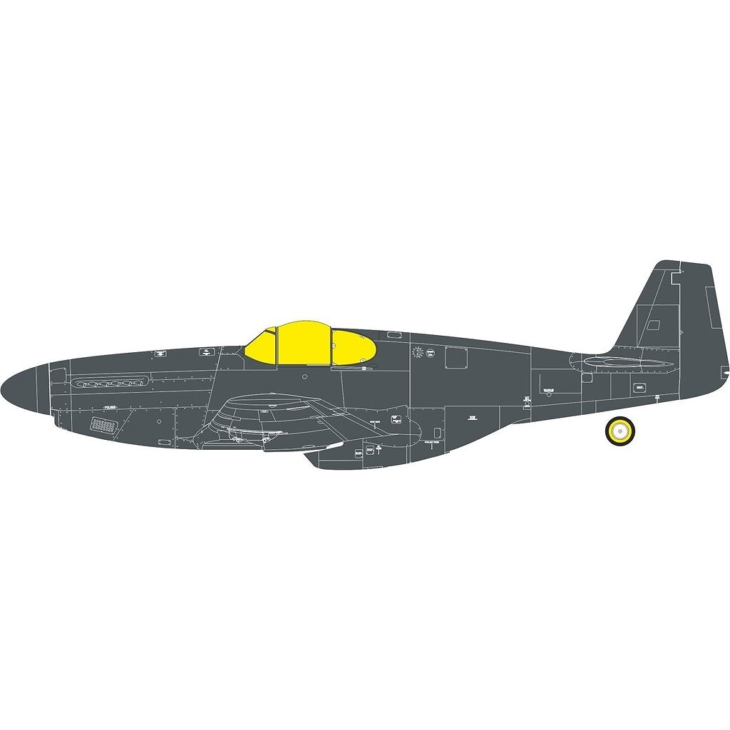JX352 1/32 �Ρ�������ꥫ�� P-51B �ޥ����� �ޥ륳��ա��Ɏ�T�ե�������ξ�������ޥ���������(���ǥ奢�����)