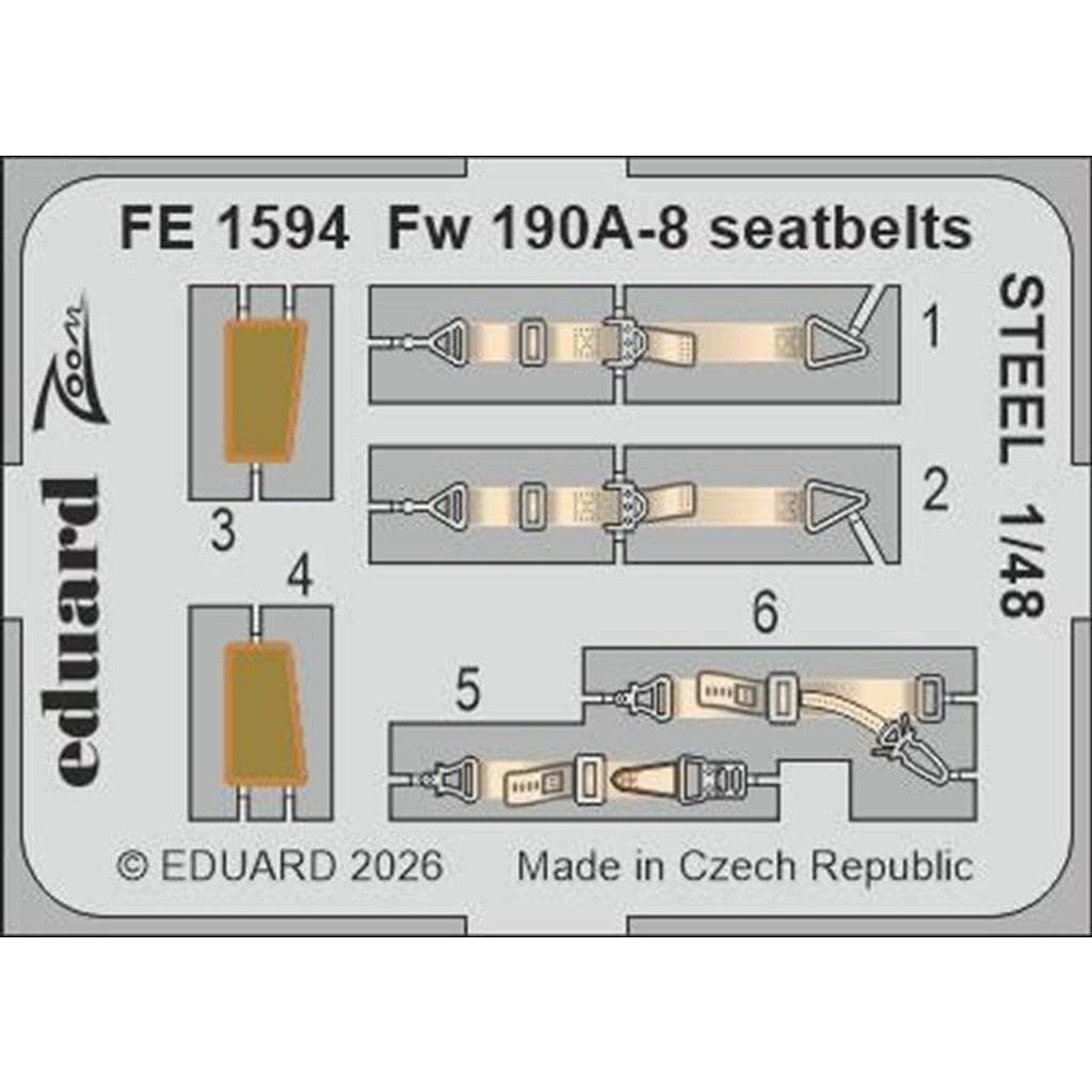 �ڿ����ʡ�FE1594 ������ 1/48 �ե��å������ Fw190A-8 �����ȥ٥�� (���ƥ�쥹��) (�ۥӡ��ܥ���)