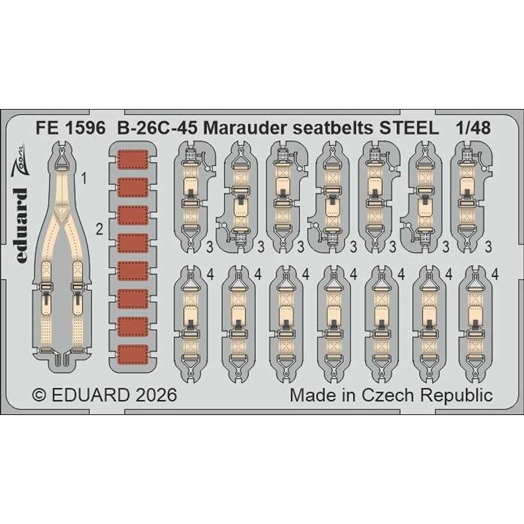 �ڿ����ʡ�FE1596 ������ 1/48 �ޡ��ƥ��� B-26C-45 �ޥ������� �����ȥ٥�� (���ƥ�쥹��)(ICM��)