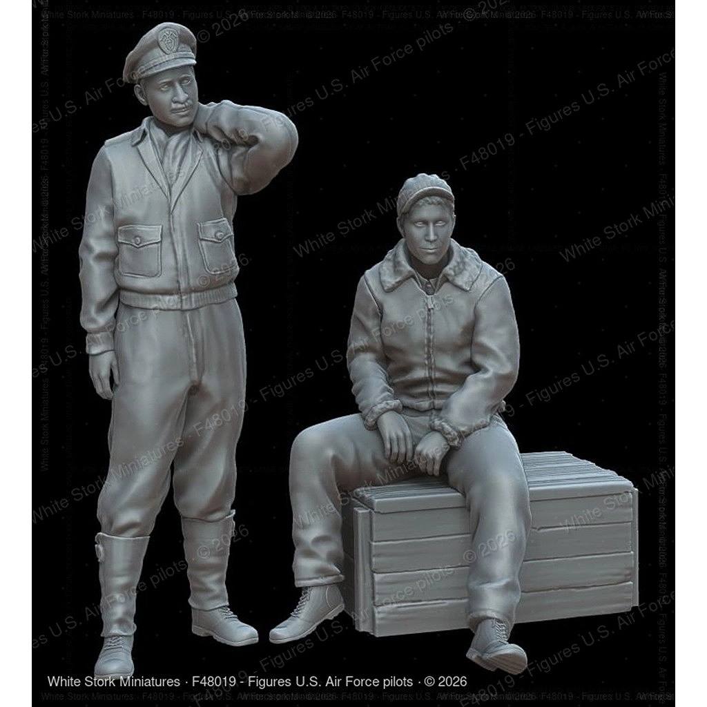 新製品】F48019 1/48 アメリカ空軍 パイロット 【ネコポス規格外