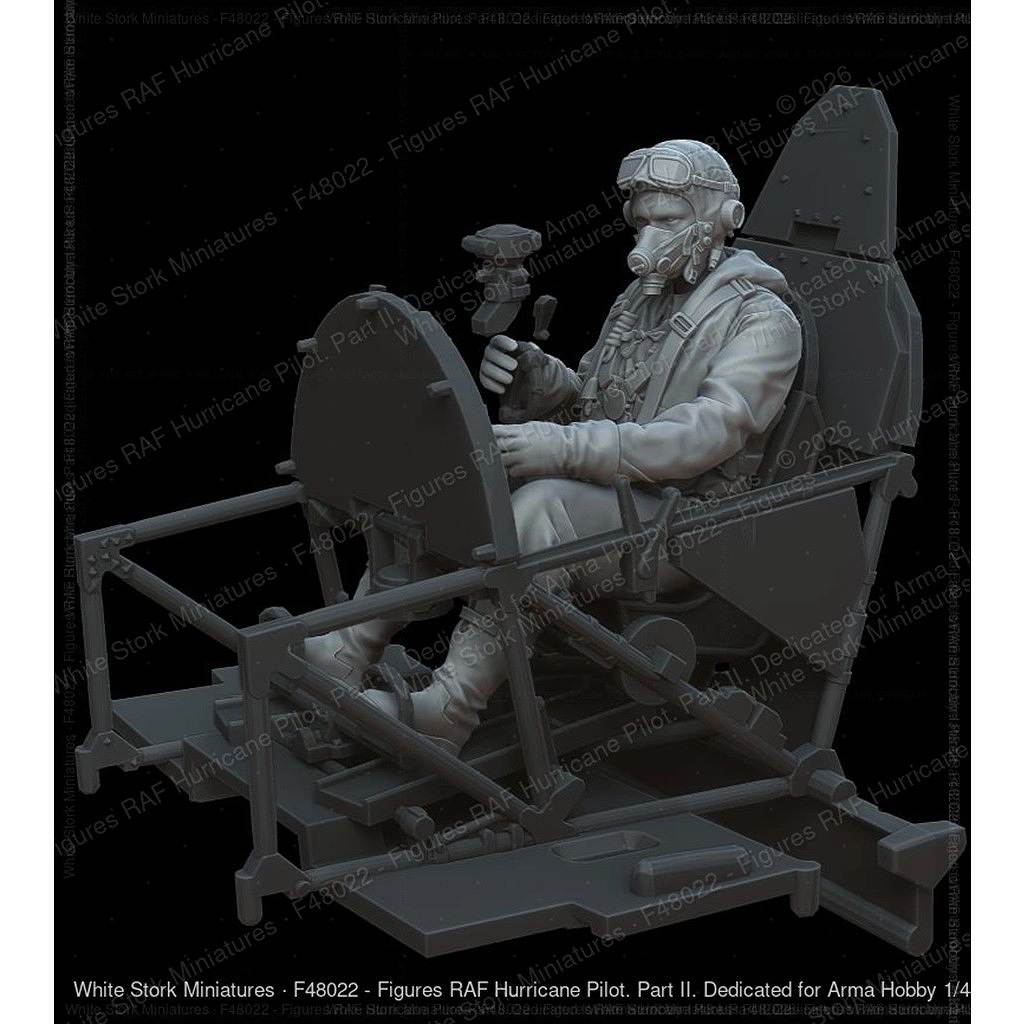 新製品】F48022 1/48 イギリス空軍 ハリケーンパイロット Pt.2
