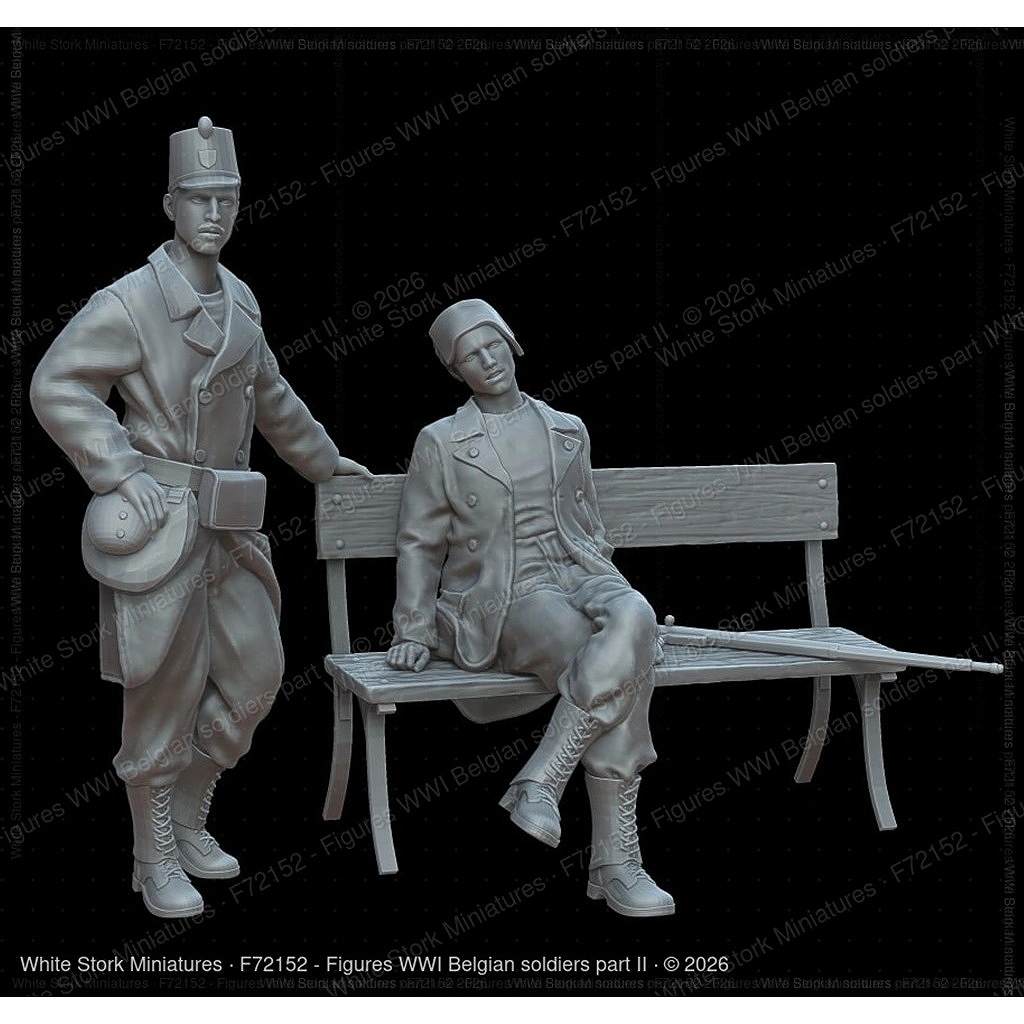 【超希少】オーストラリア海軍 先任准尉 チャレンジ 非売品 新製品】F72152 1/72 第一次世界大戦 ベルギー兵 Part 2（2体