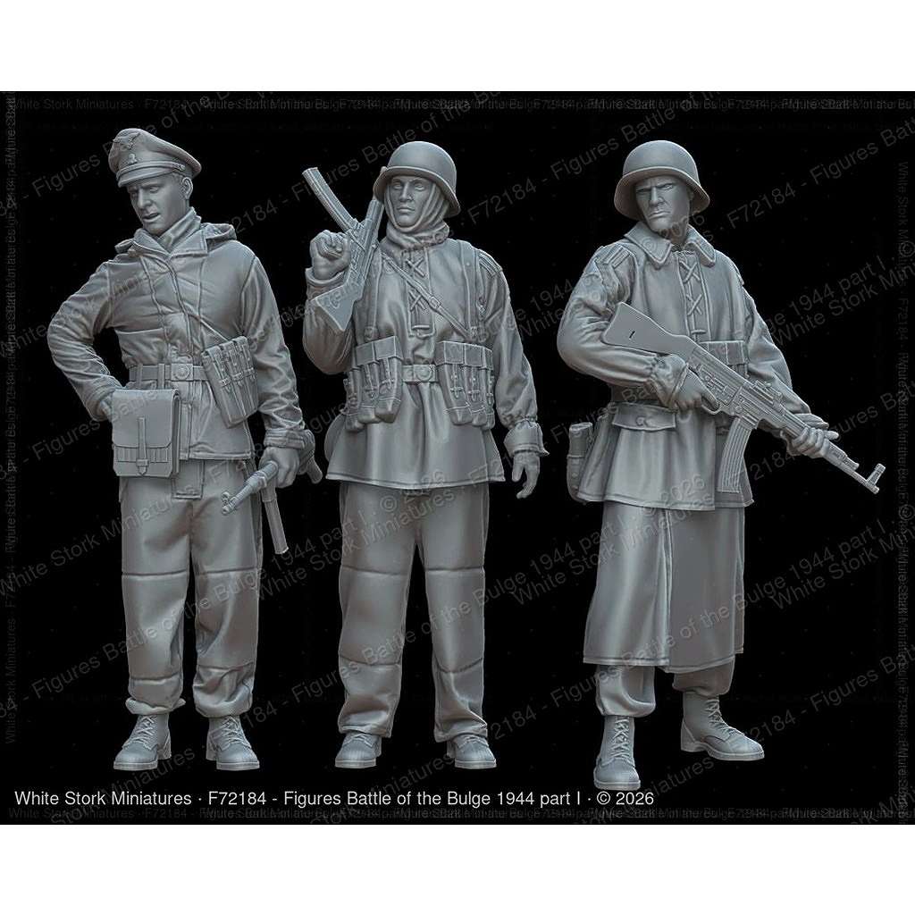 新製品】F72184 1/72 バルジの戦い Part 1（3体） 【ネコポス規格外
