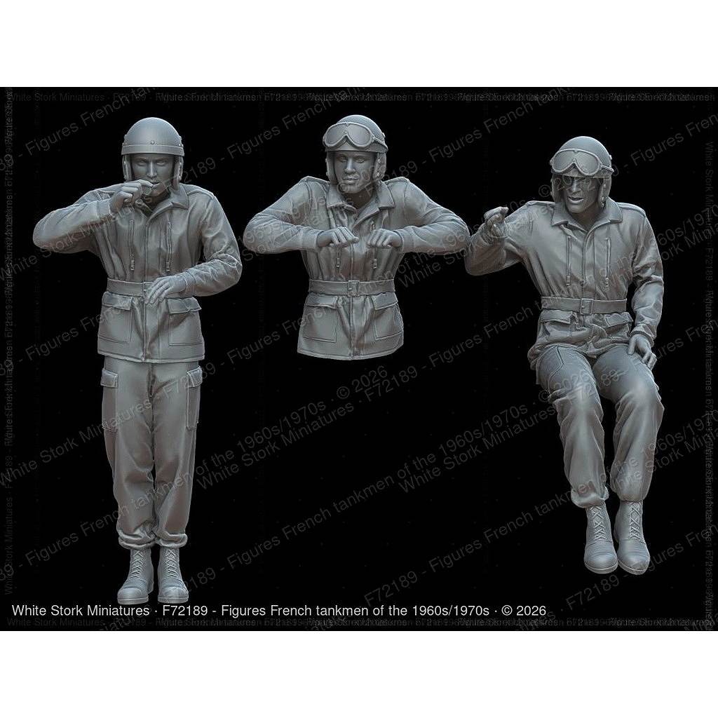 新製品】F72189 1/72 フランス軍戦車兵 1960-70年代 3体 【ネコポス