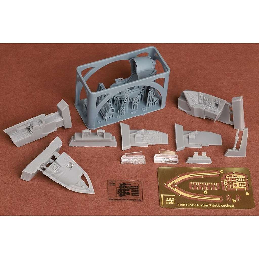 48107 1/48 ����٥� B-58 �ϥ��顼 �����ԥå� w/�ѥ����å���æ�Х��ץ���