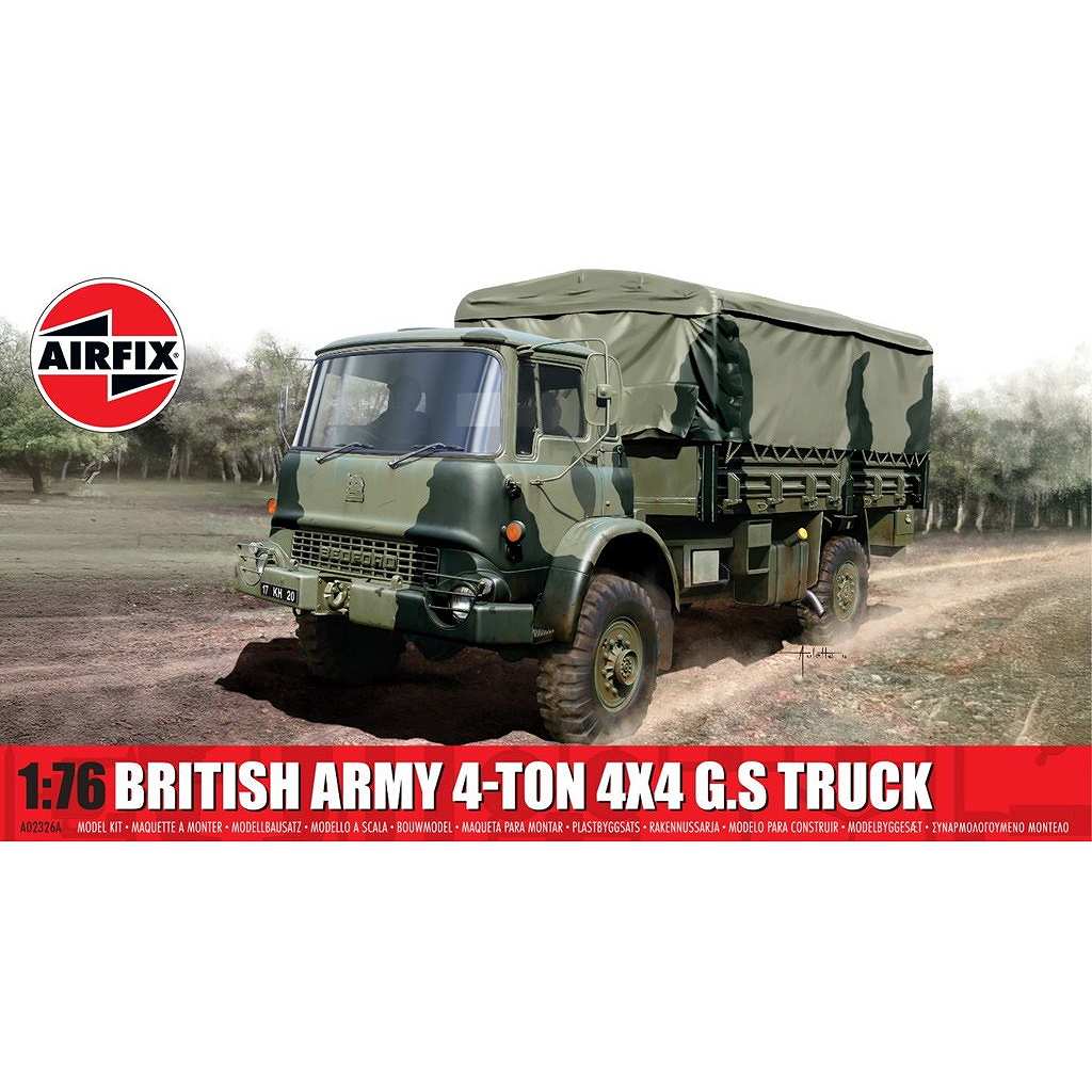 �ڿ����ʡ�A02326A 1/76 �����ꥹ��4�ȥ� 4x4G.S�ȥ�å�