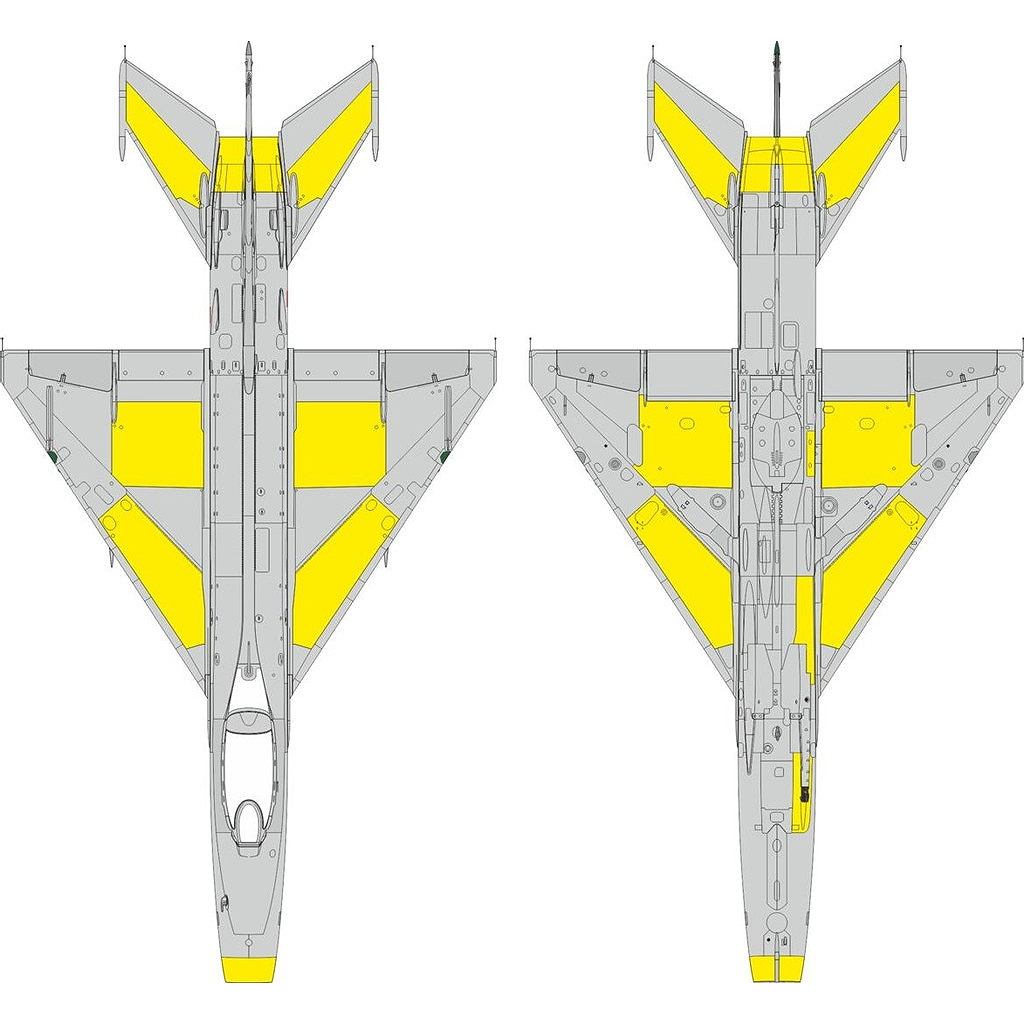 �ڿ����ʡ�EX1193 1/48 MiG-21F �����ե������ѥͥ������ޥ���������(���ǥ奢�����)