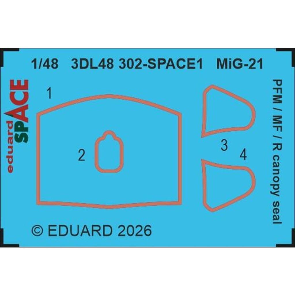 �ڿ����ʡ�3DL48302 1/48 MiG-21PFM/MF/R ����Υԡ������� (���ǥ奢�����)