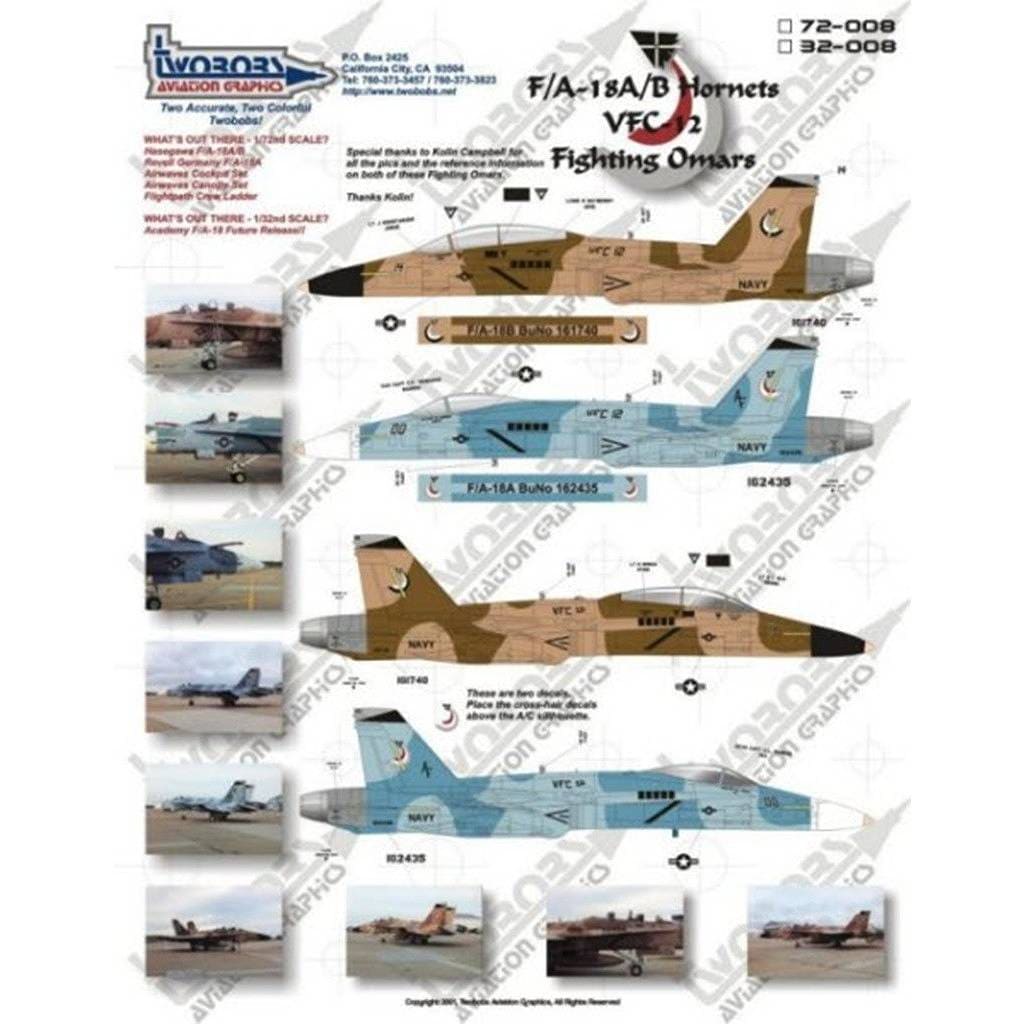 72008 F/A-18A/B �ۡ��ͥå� VFC-12 �ϥ����� �����