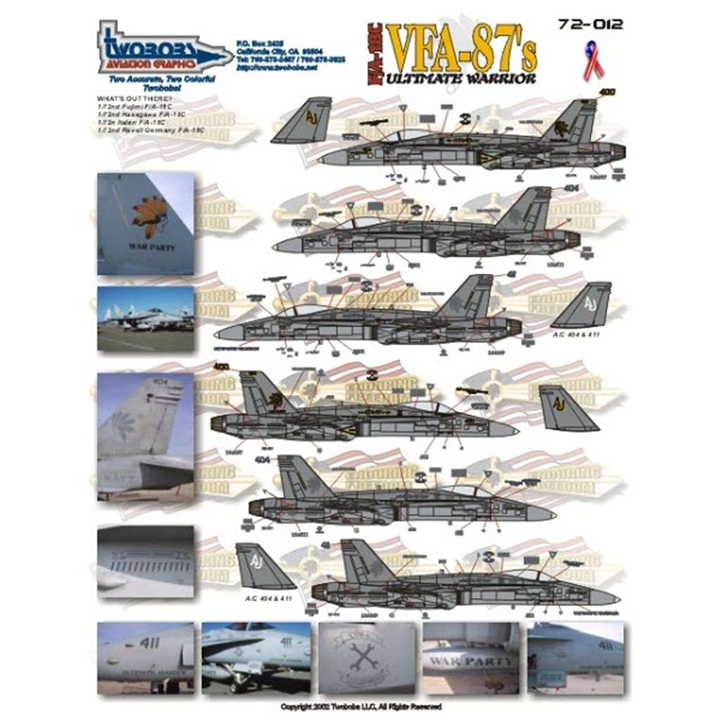 72012 F/A-18C VFA-87 ����ƥ���å�