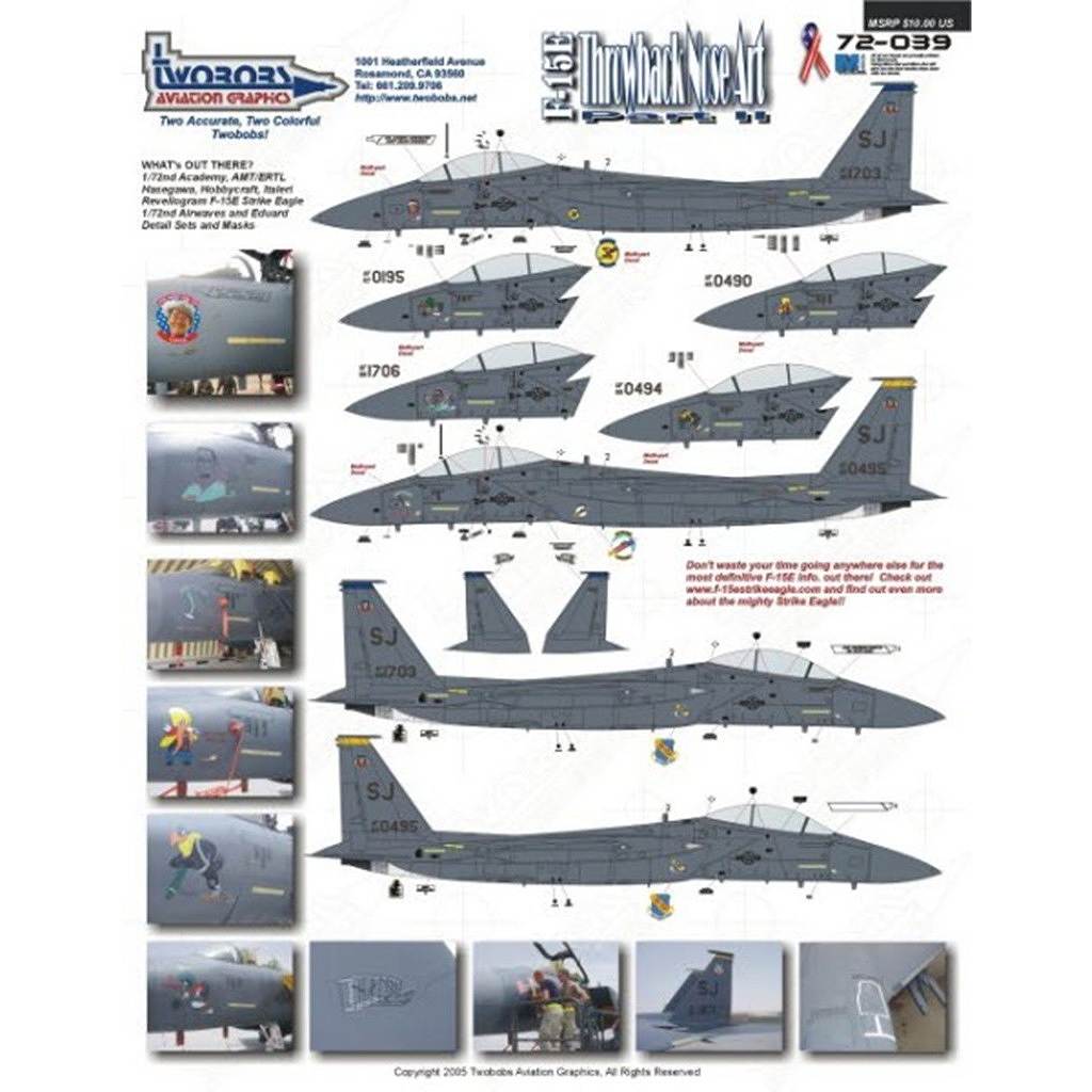 72039 F-15E ���������Хå� �Ρ��������� Pt.2 �ϥ����� ���������