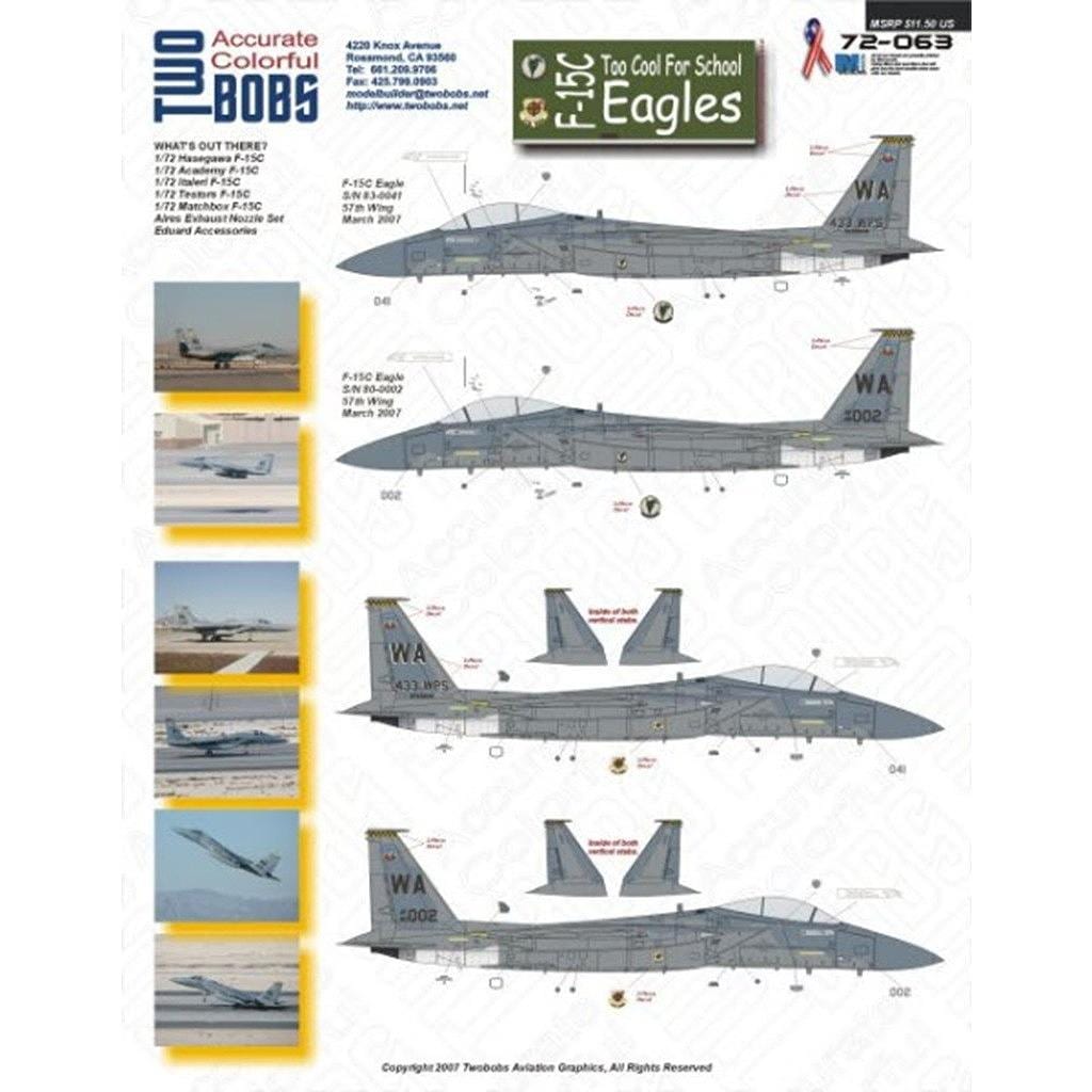 72063 F-15C Too Cool For School Eagles