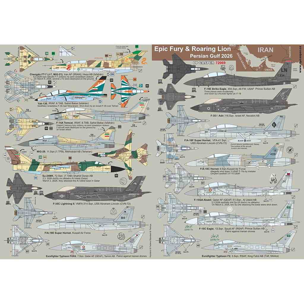 新製品】72069 エピック・フューリー作戦&ローリング・ライオン作戦