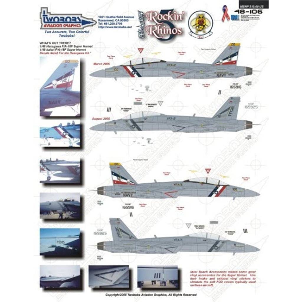 48106 F/A-18F VFA-2 Pt.5 �ϥ�����/��Х�