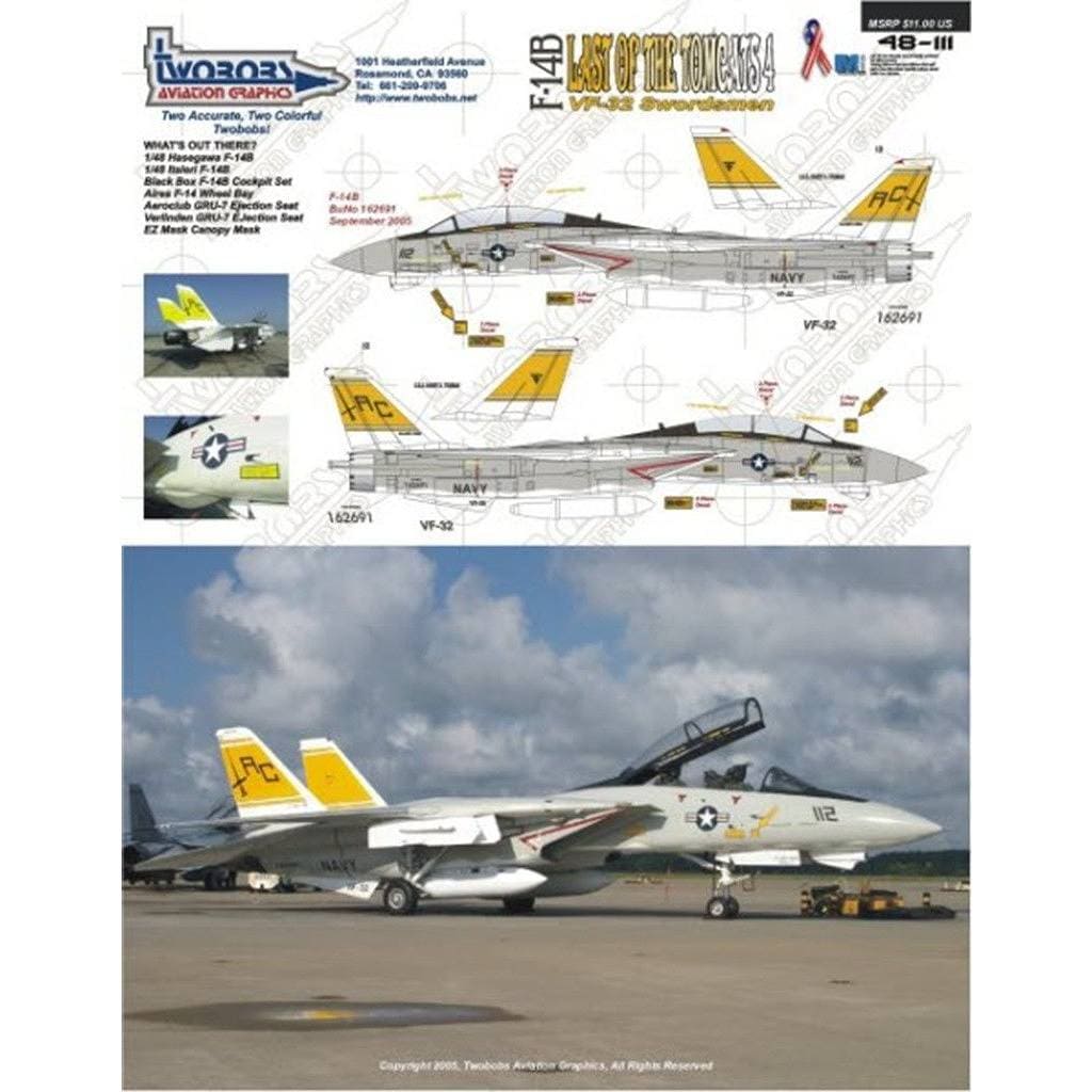 48111 F-14B �饹�� ���� �� �ȥ७��å� VF-32 �ϥ����� ���������