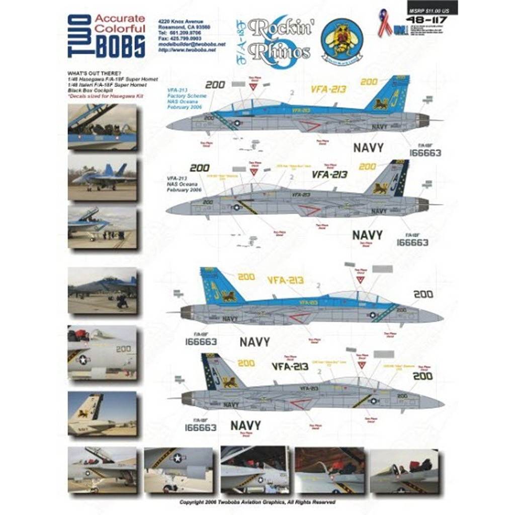 48117 F/A-18F ���å����Υ� �ѡ���6 �ϥ�������