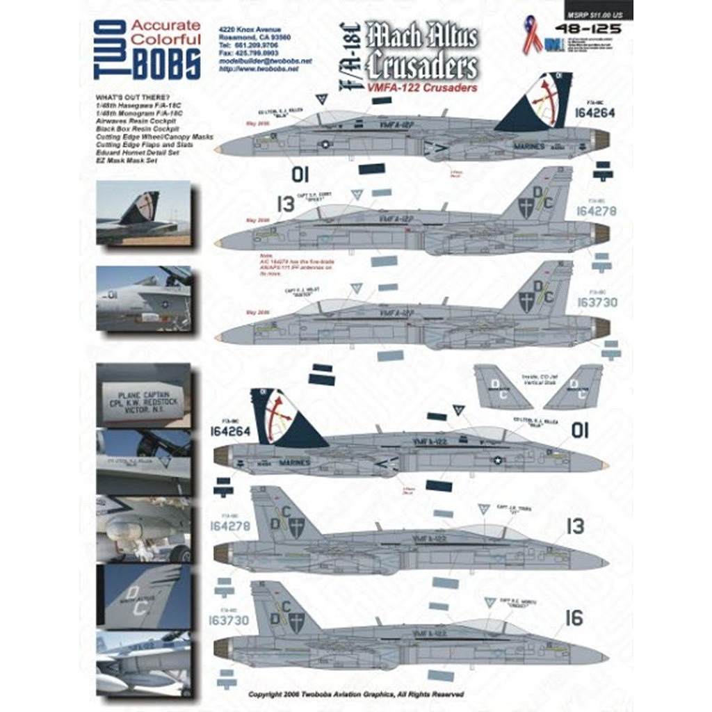 48125 F/A-18C �ޥå� ����ȥ��� ���륻�������� �ۡ��ͥå�