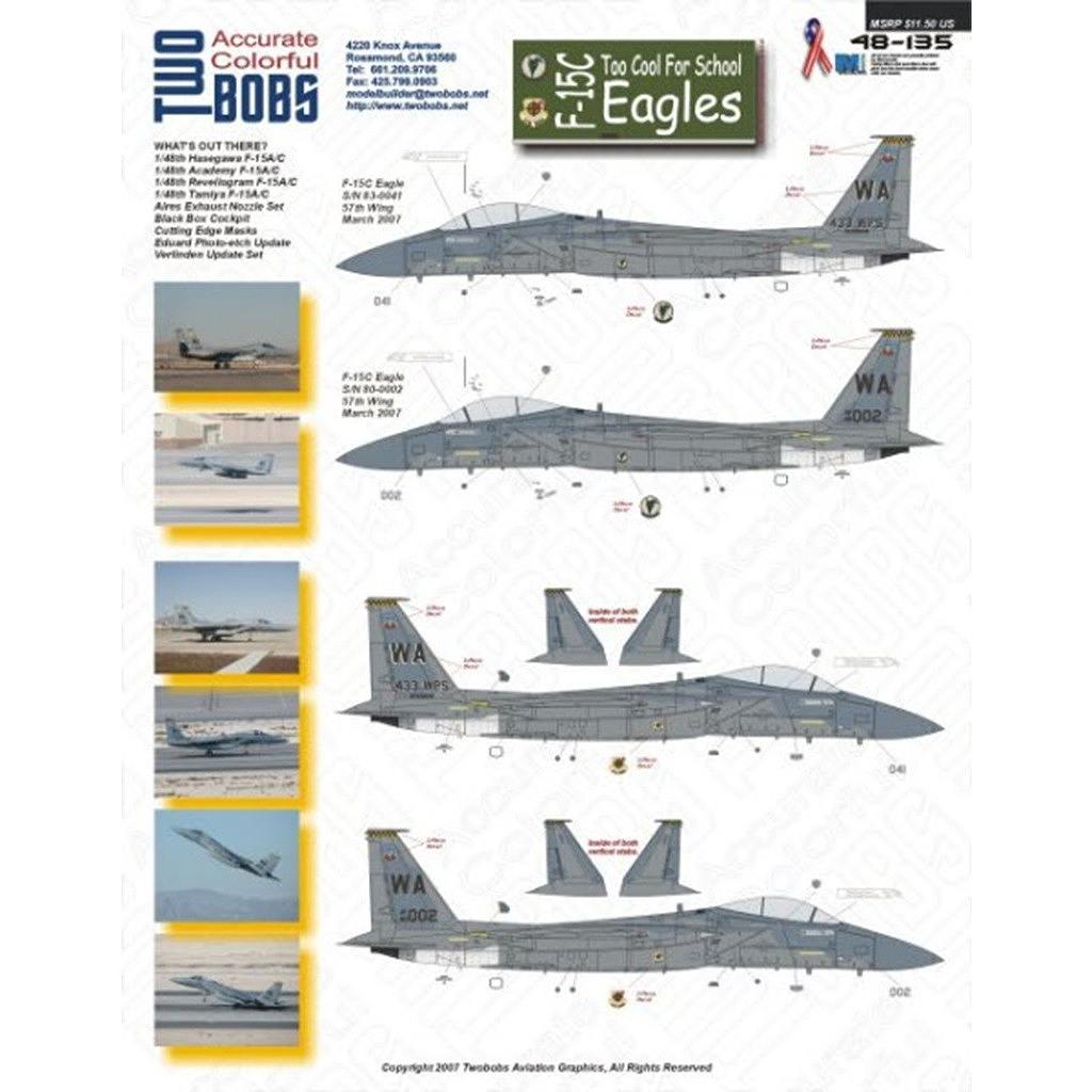 48135 F-15C Too Cool For School Eagles