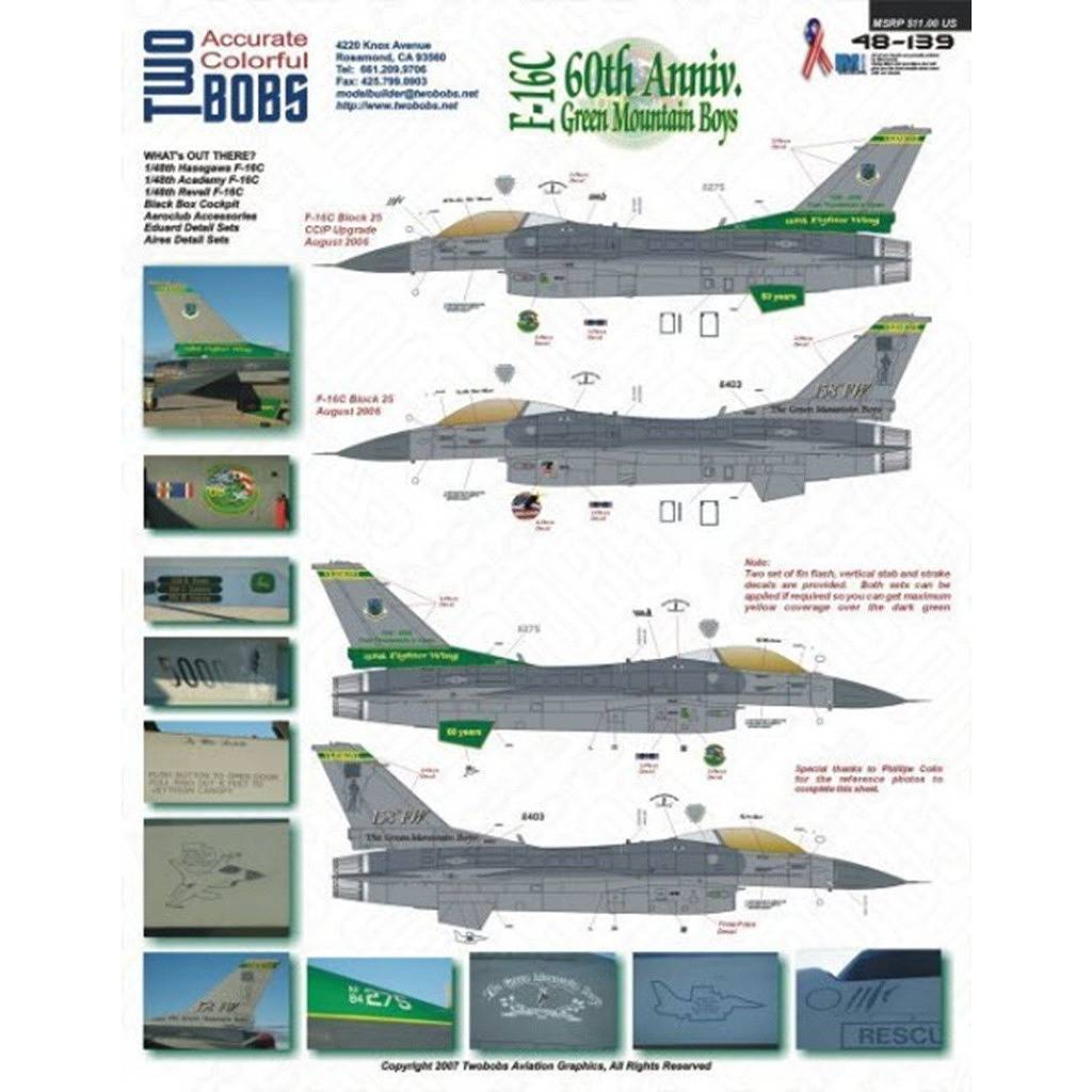 48139 F-16C ���꡼�� �ޥ���ƥ� �ܡ����� 60��ǯ��ǰ