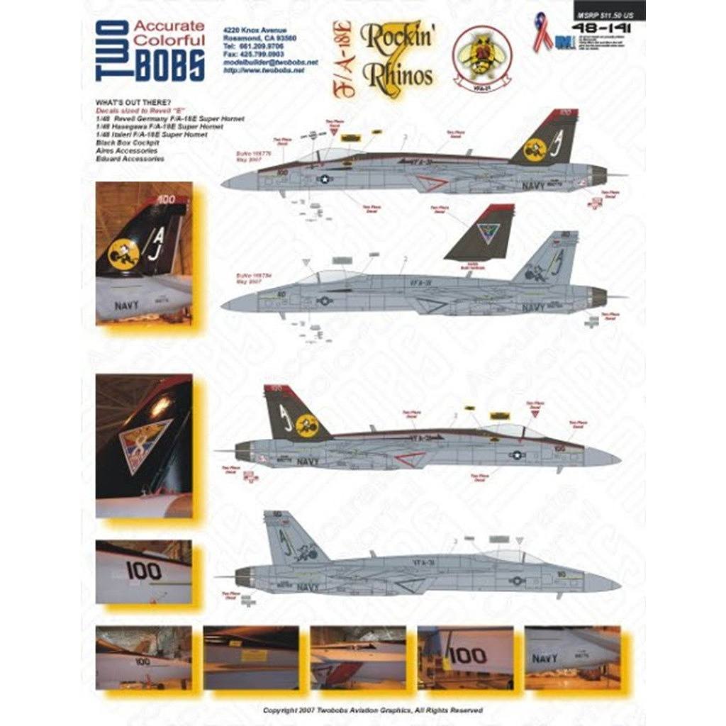 48141 F/A-18E �����ѡ��ۡ��ͥå� ���å����Υ� VFA-31