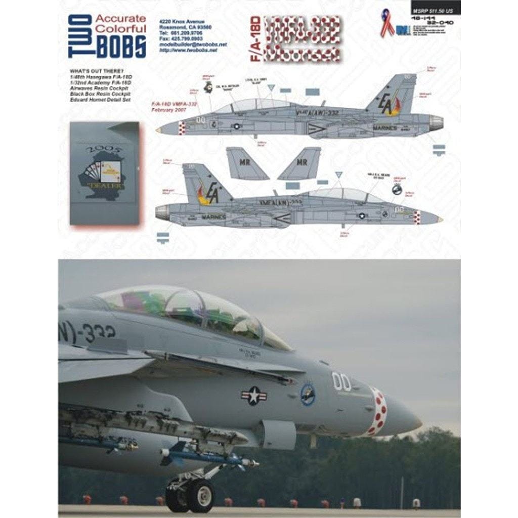 48144/32040 F/A-18D VMFA-332 �ࡼ�󥻥å�