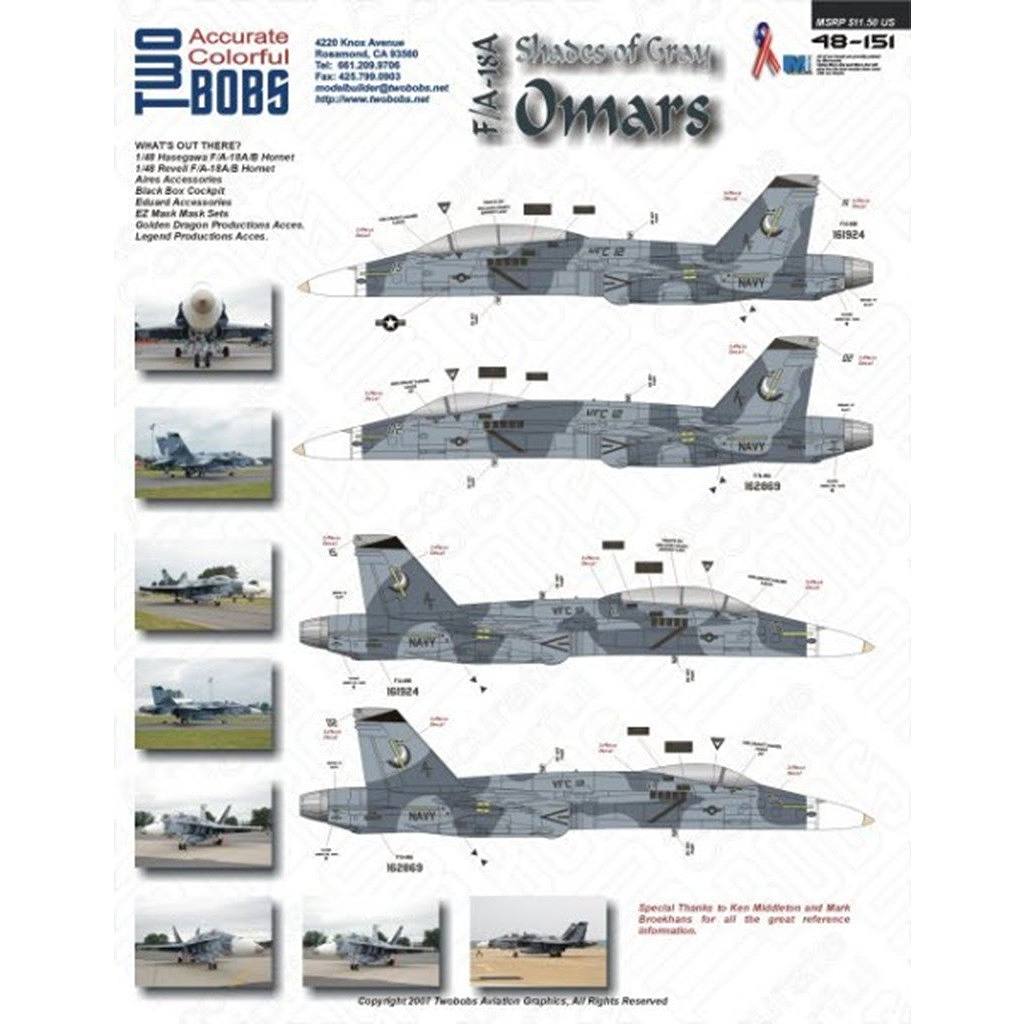 48151 F/A-18A/B VFC-12 �������� ���� ���쥤 ���ޡ��륺