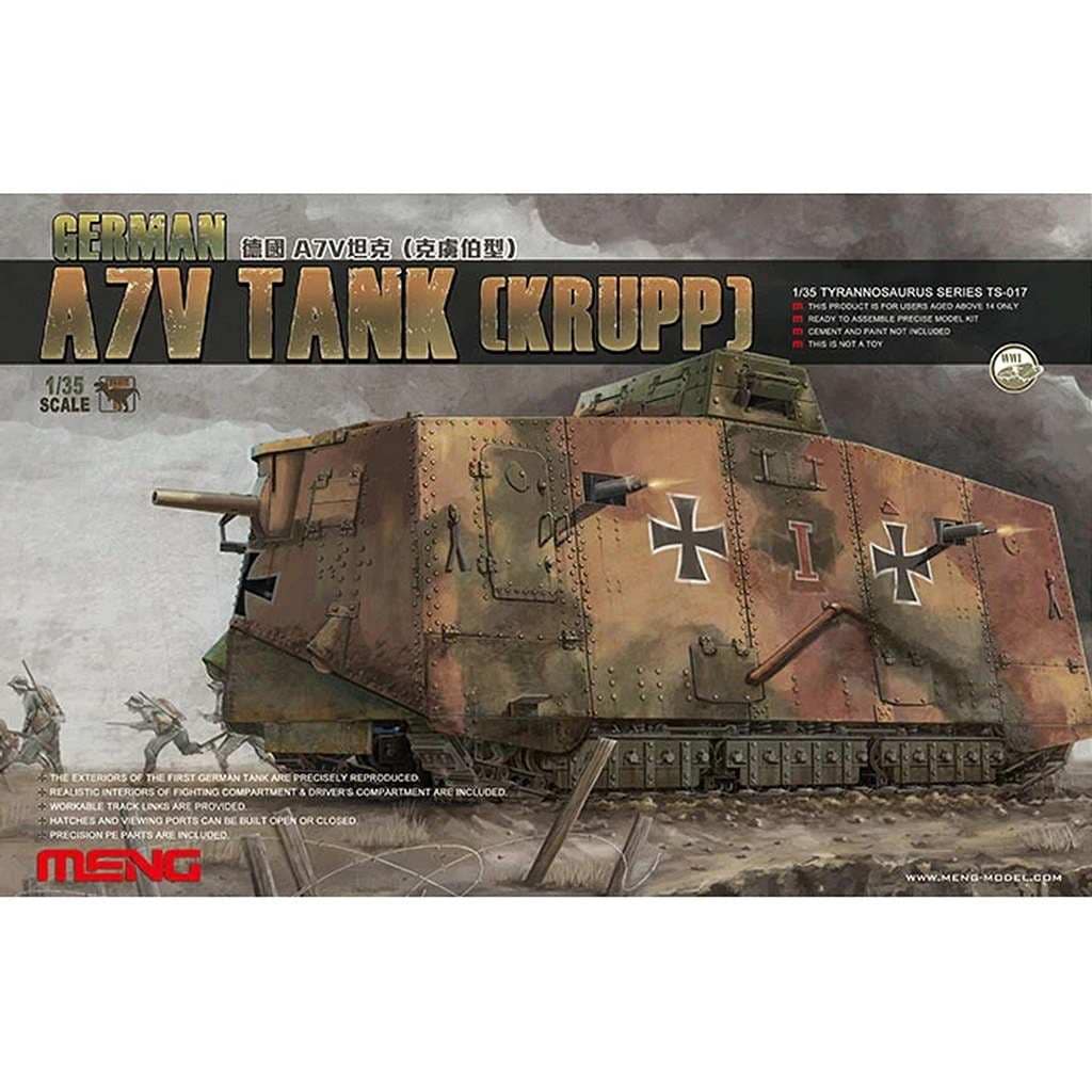 �ں����١�TS-017 WWI �ɥ��� A7V ��� ����å׷�