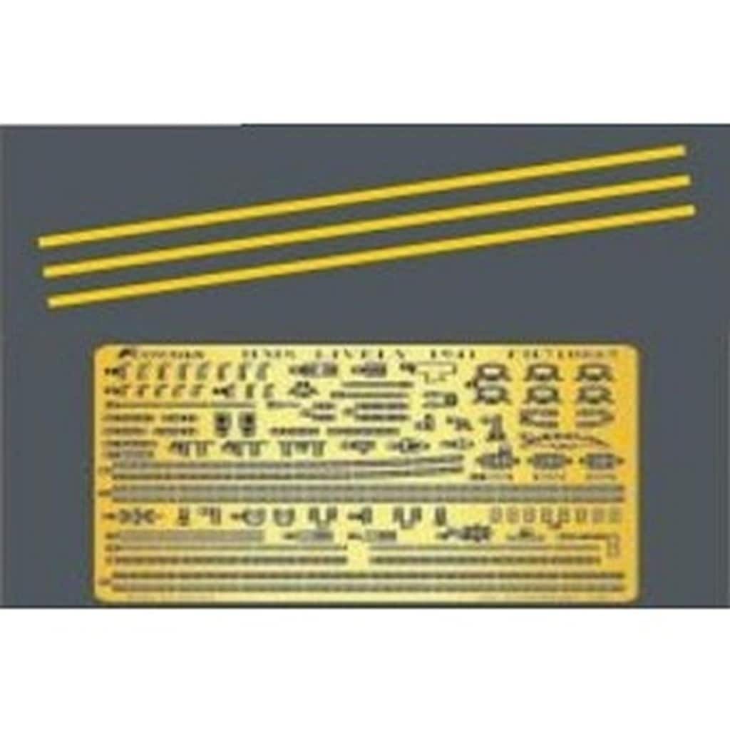 再入荷】710065 英海軍 駆逐艦 ライブリー 1941用エッチングパーツ