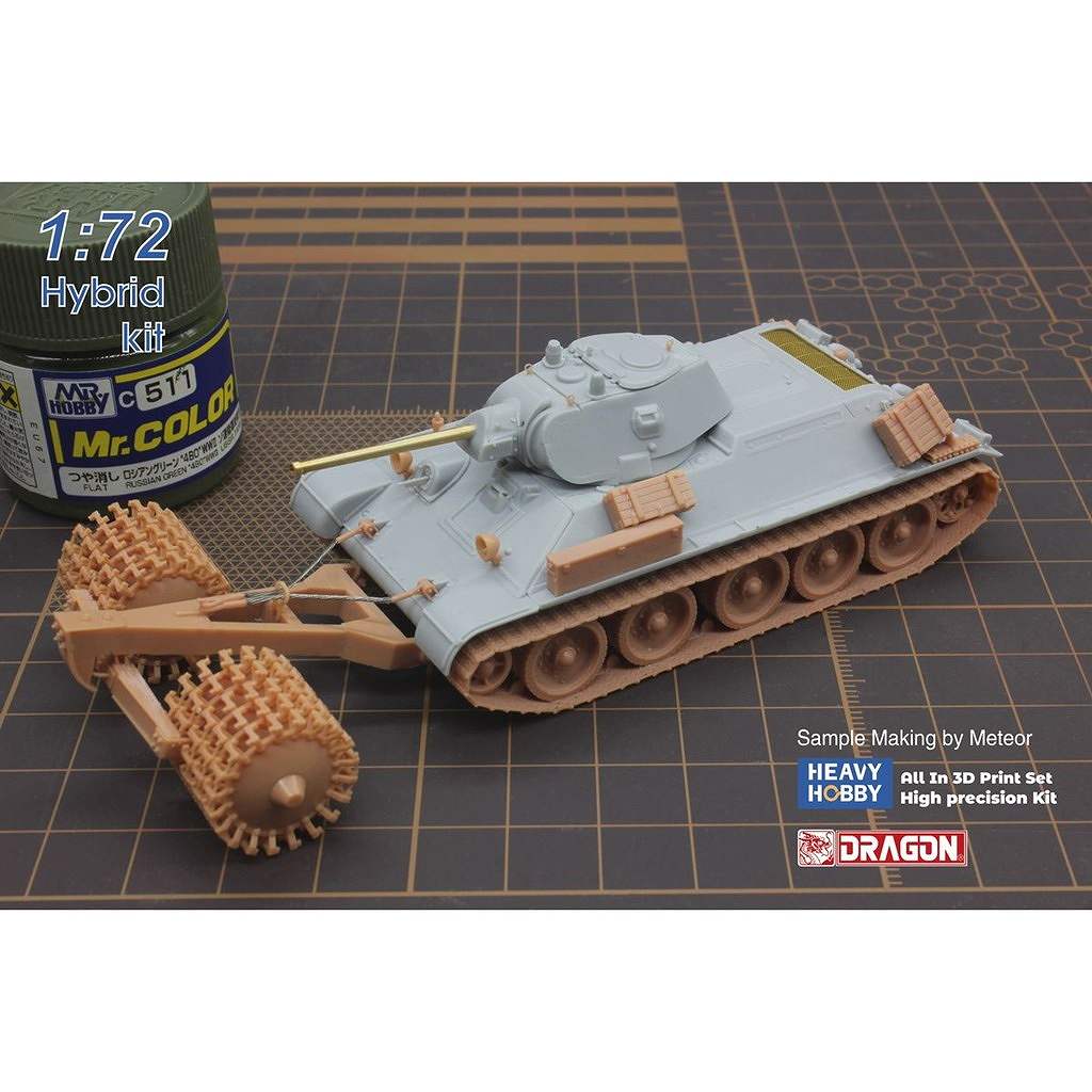 �ڿ����ʡ�PK72005 1/72 WW.II ��Ϣ�� T34/76 Mod.1941 �����w/�ޥ�������顼