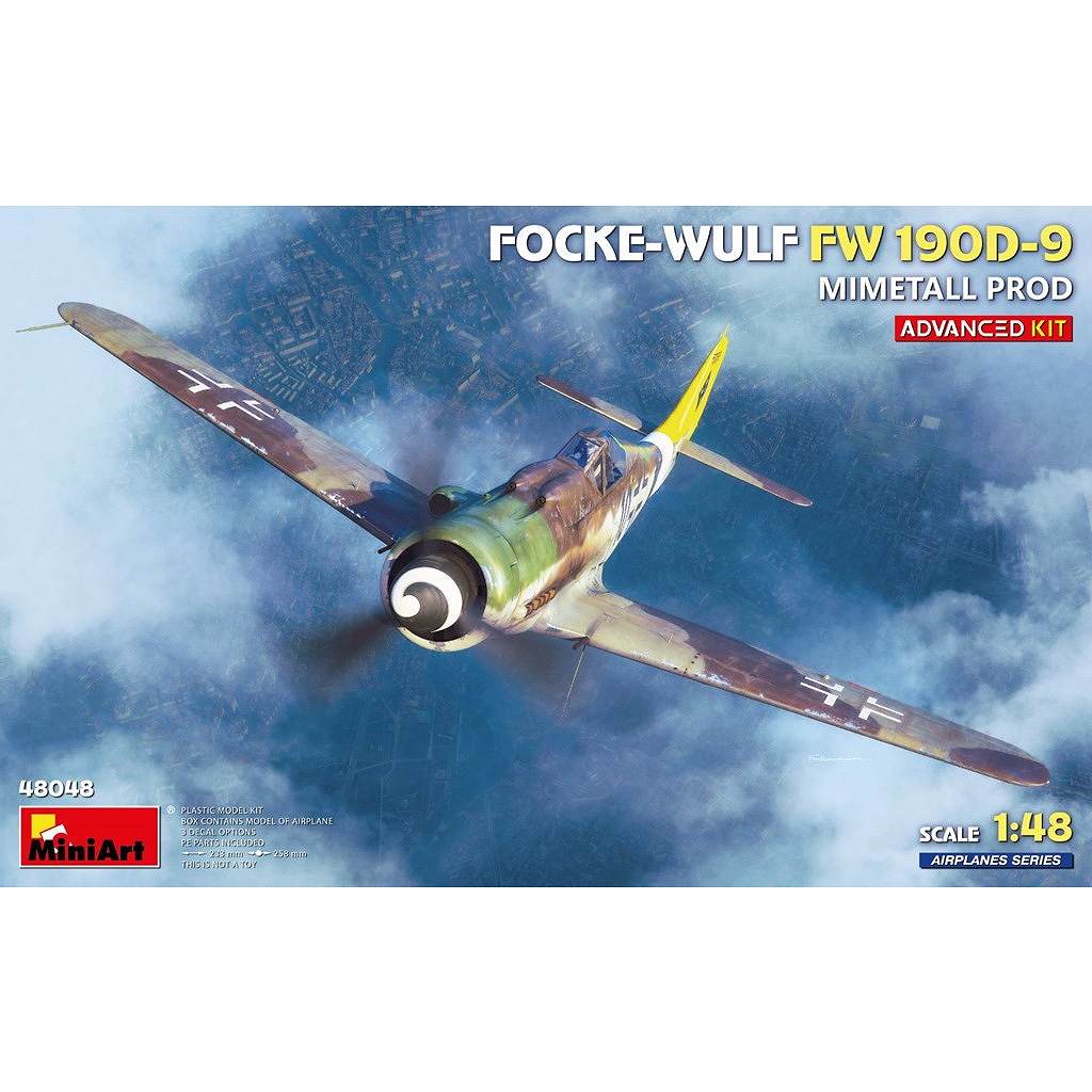 新製品】48048 1/48 フォッケウルフ Fw190D-9 アドバンスドキット