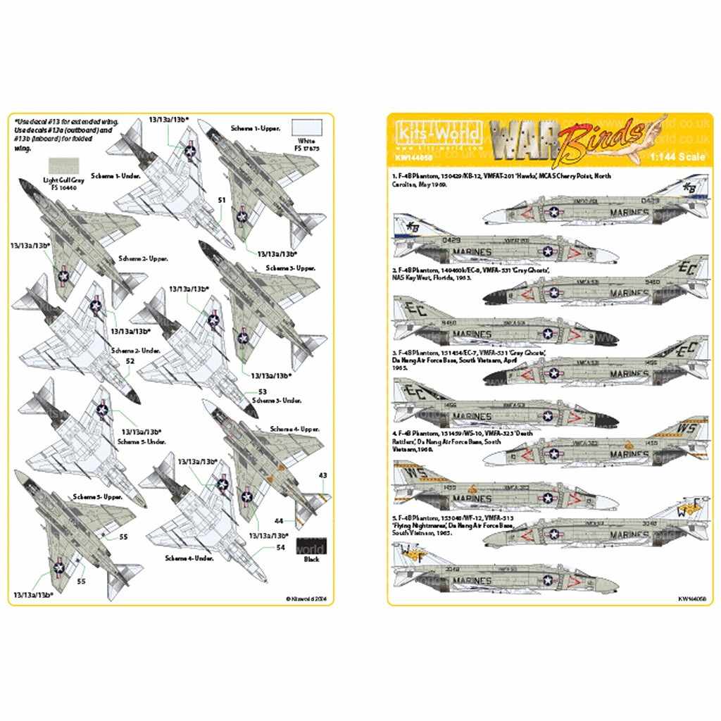 �ڿ����ʡ�KW144058 ����ꥫ��ʼ�� �ޥ��ɥͥ롦�����饹 F-4B �ե���ȥ�II