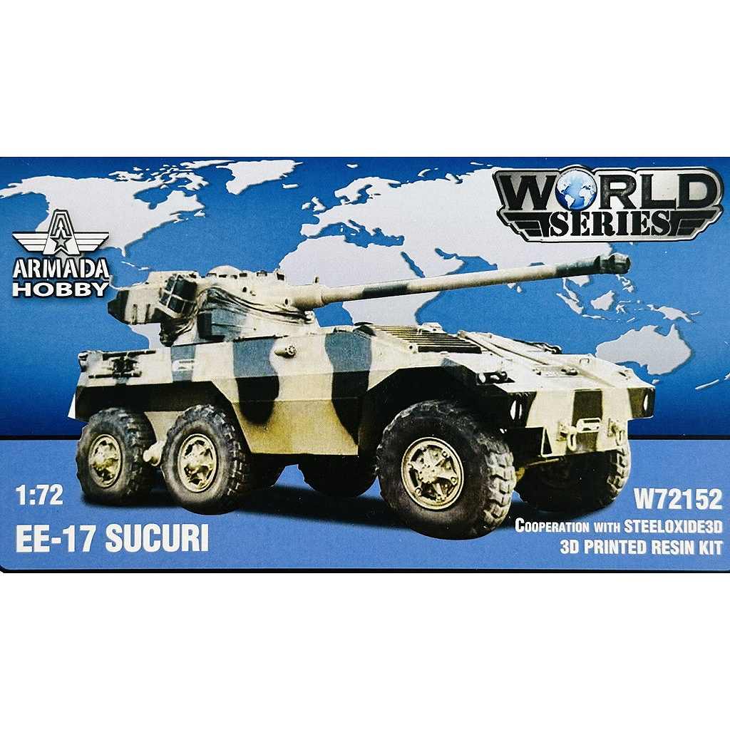 機動隊 上下 レプリカ 新製品】W72152 1/72 ブラジル EE-17 スクリ 試作対戦車自走砲