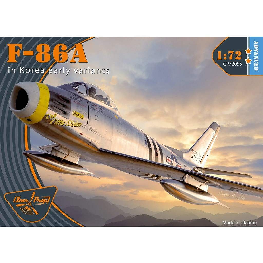 新製品】CP72055 1/72 ノースアメリカン F-86A セイバー (初期型) 朝鮮