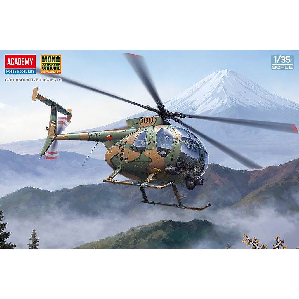 予約受付中】MCT509 1/35 陸上自衛隊 OH-6D 観測ヘリコプター