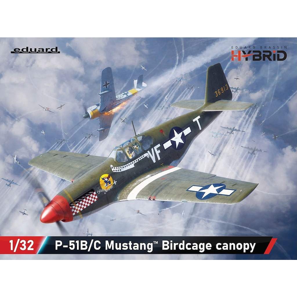 �ڿ����ʡ�932012 1/32 �Ρ�������ꥫ�� P-51B �ޥ����� �̾省��Υԡ������ϥ��֥�åɥ��ǥ������