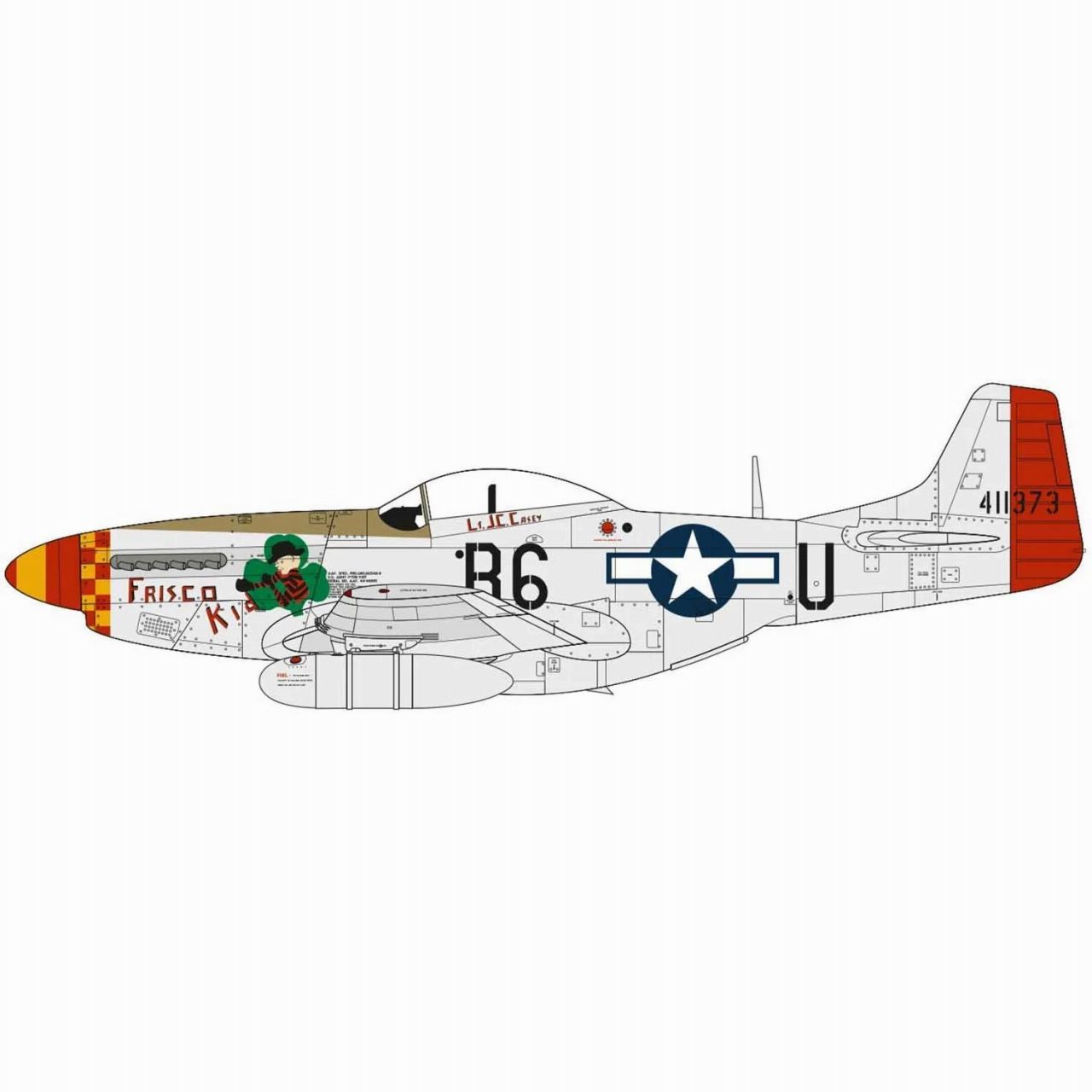 A05131A ノースアメリカン P-51D マスタング | エアフィックス AIRFIX