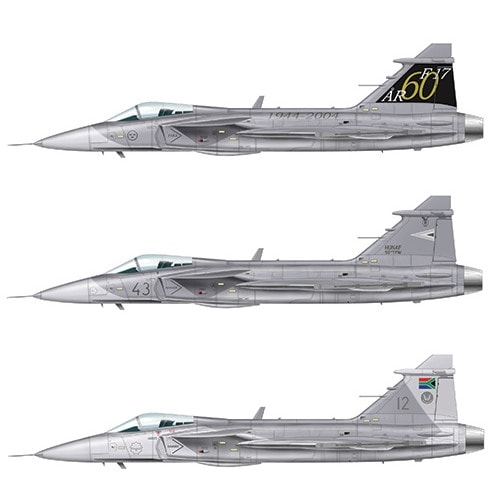 1306 サーブ JAS39 グリペン | イタレリ ITALERI | 飛行機,大