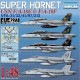 61-4277 1/48 ����ꥫ���� F/A-18E/F �����ѡ��ۡ��ͥå� VFA-31/32/41/97/213