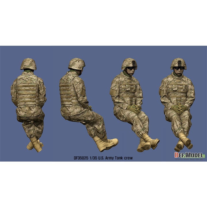 DF35025 現用 アメリカ戦車兵 休憩 1 | DEFモデル DEF Model
