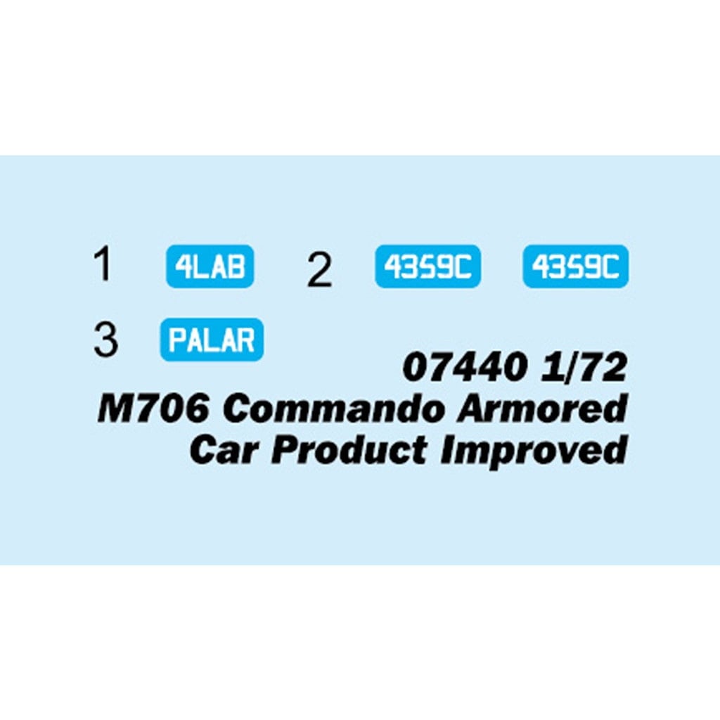 07440 1/72 M706 ���ޥ�ɥ����ü� ������