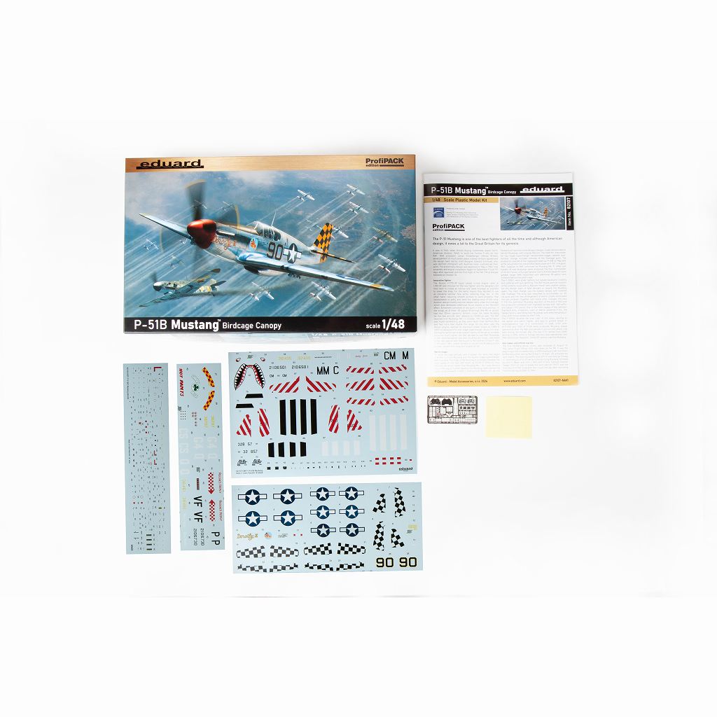 82107 1/48 �Ρ�������ꥫ�� P-51B �ޥ����� "�̾省��Υԡ�" �ץ��ե��ѥå�