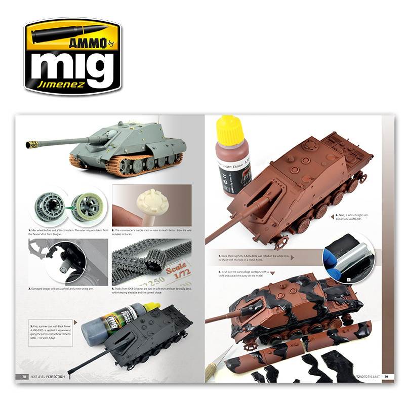 A.MIG-6122 1/72スケール塗装　洋書 ネクストレベルパーフェクション A.MIG-6122 ネクストレベルパーフェクション アモ | 1/72スケール塗装 アート・デザイン・音楽