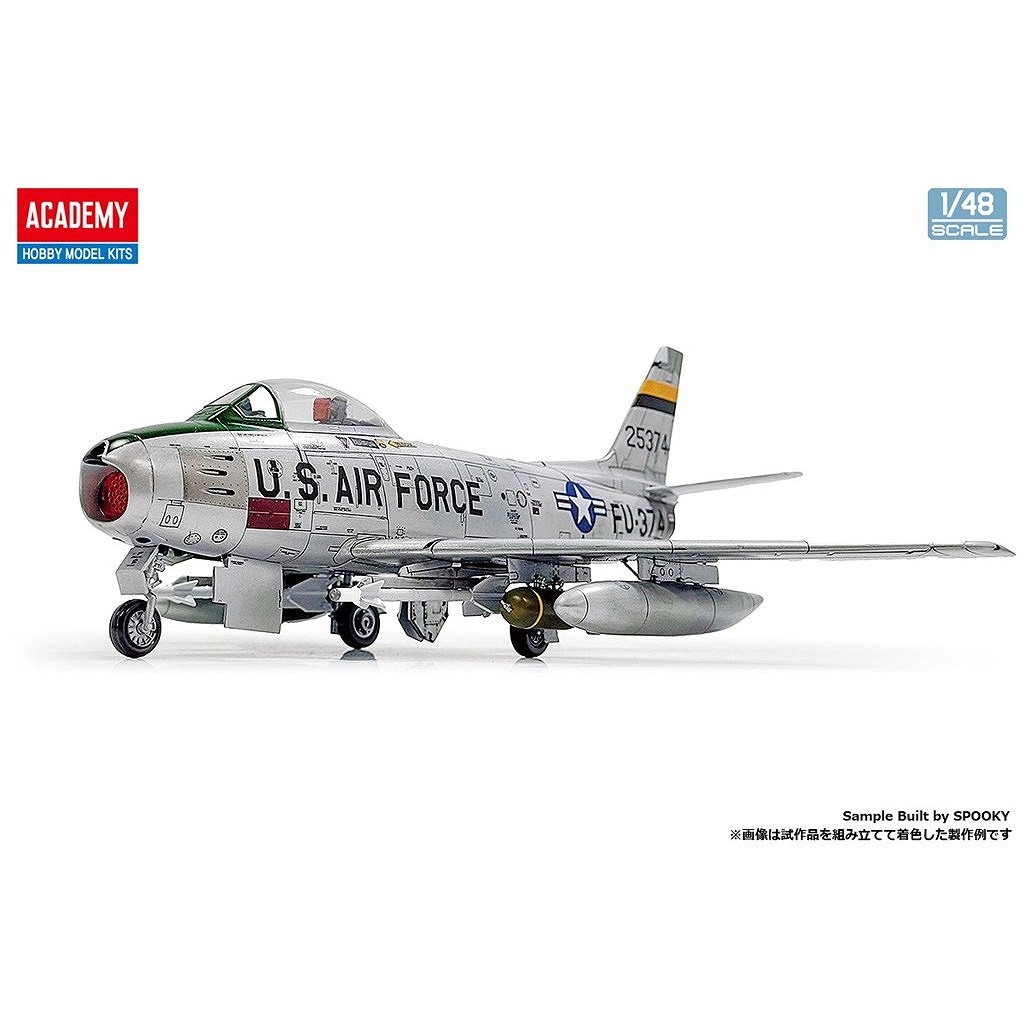 新製品】12369 1/48 ノースアメリカン F-86F-40 セイバー | アカデミー