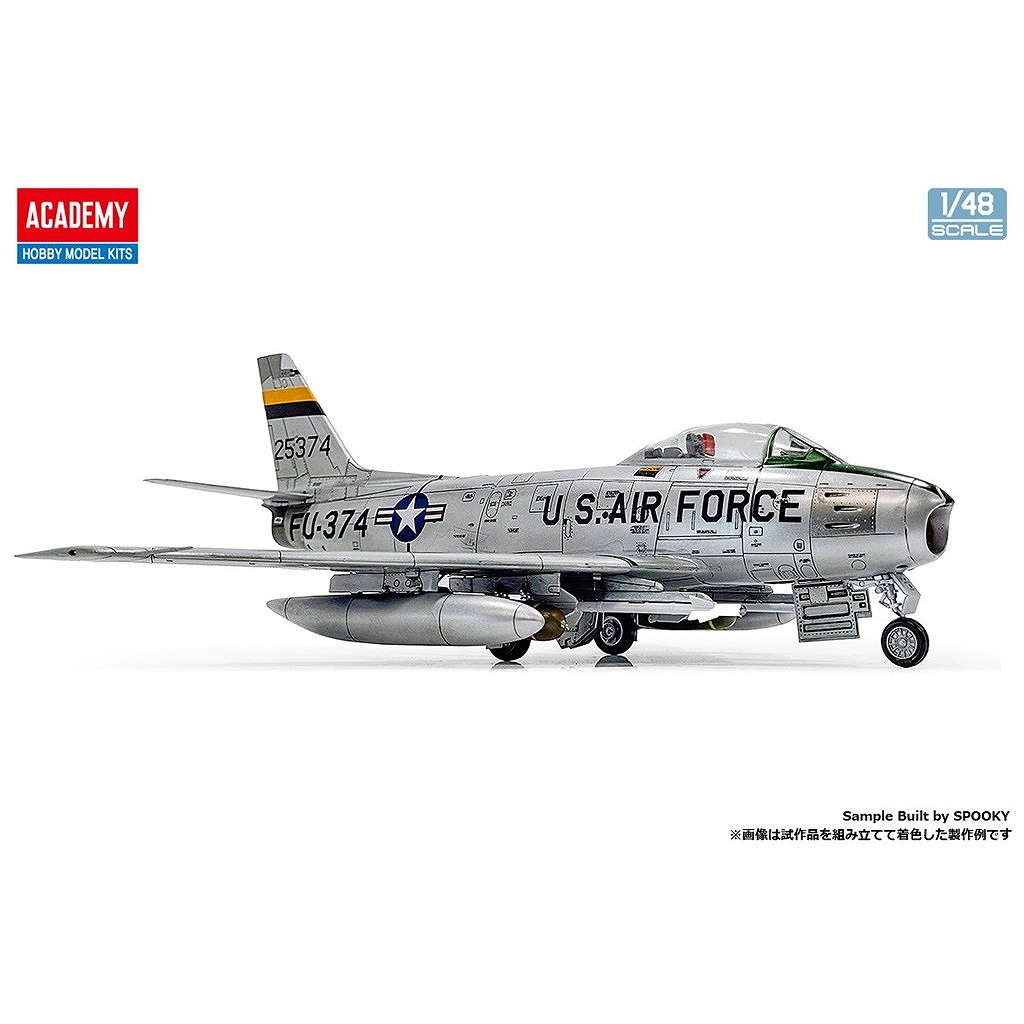 新製品】12369 1/48 ノースアメリカン F-86F-40 セイバー | アカデミー
