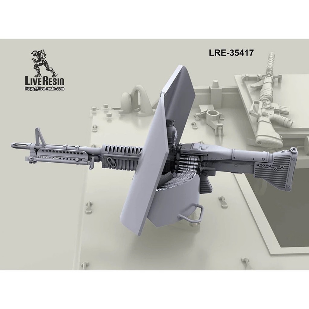 LRE-35417 M60 Machine Gun with ACAB shield, Vietnam War | ライブ