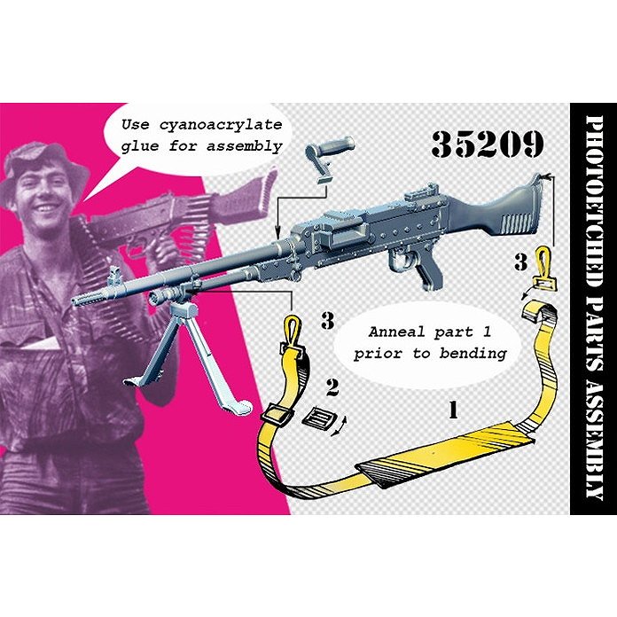 35209 1/35 現用 FN MAG自動小銃(3丁入) | ブラボー6 BRAVO6