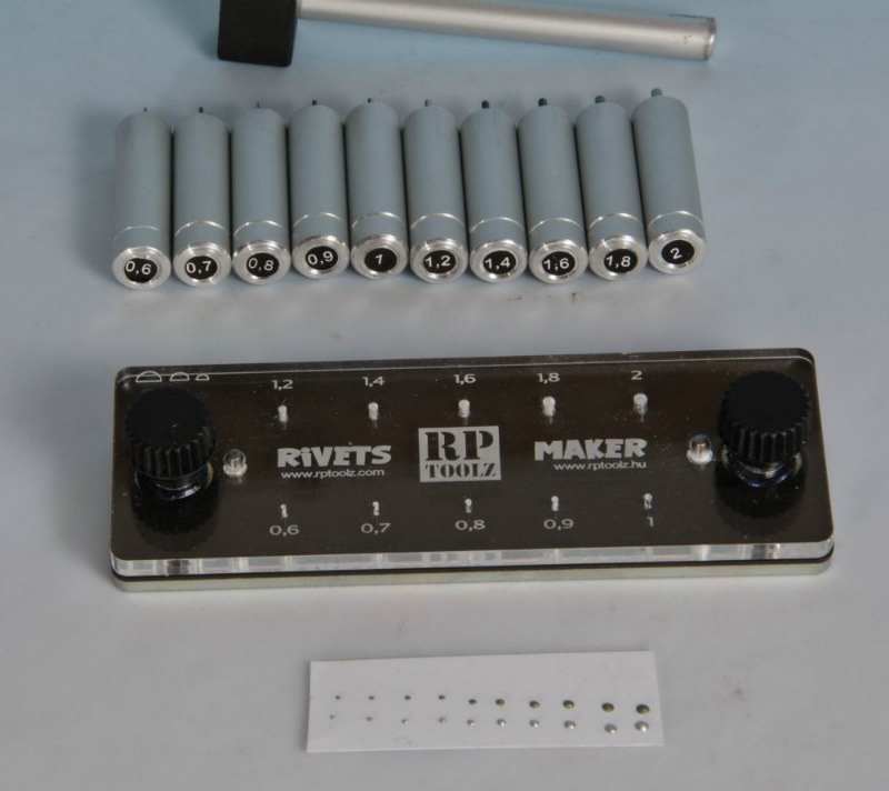 RP-RV リベットメーカー 丸 プラ板/金属板打ち抜き工具 | RPツールズ