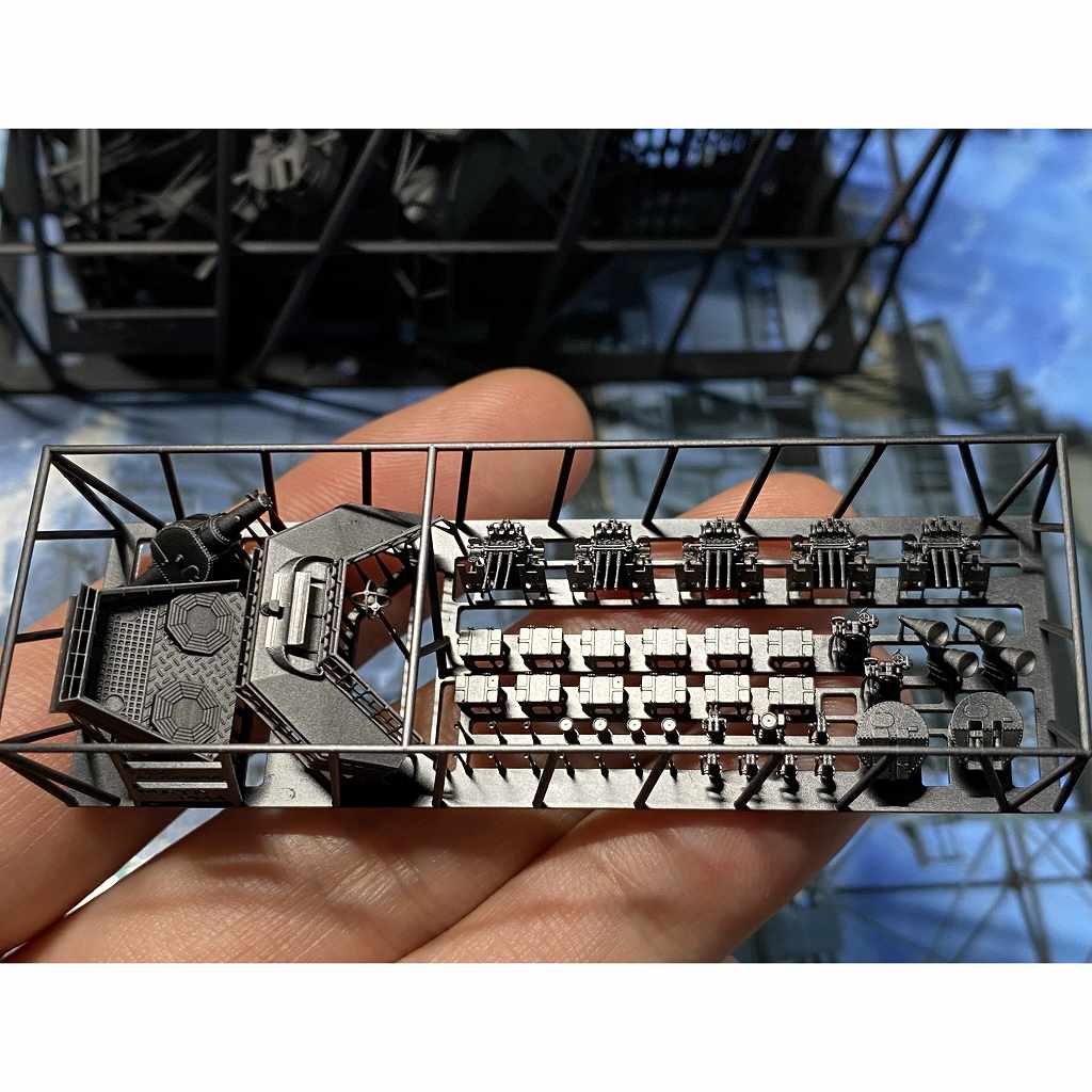 新製品】IJN35136 日本海軍 重巡洋艦 摩耶用 艦橋セット 1944年