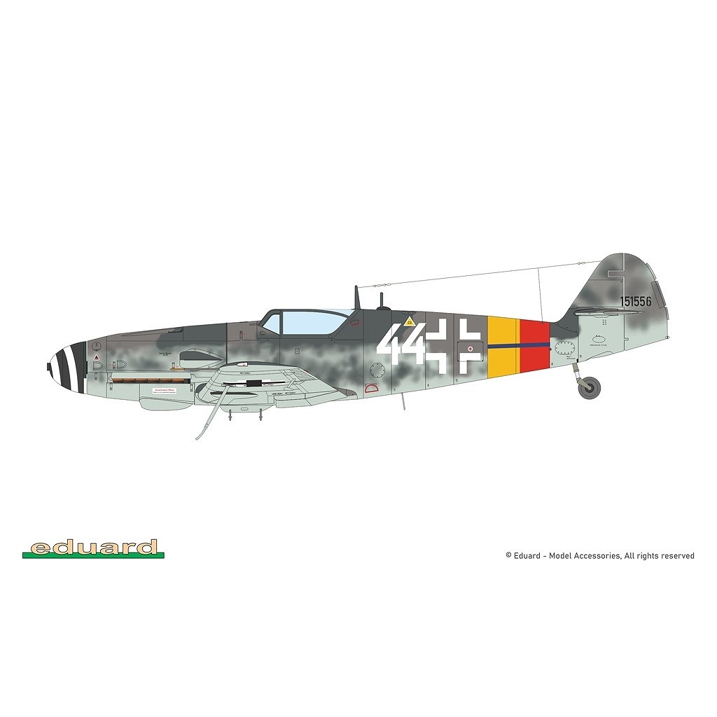 70162 1/72 ��å�������ߥå� Bf109G-10 ����鹩�� �ץ��ե��ѥå�