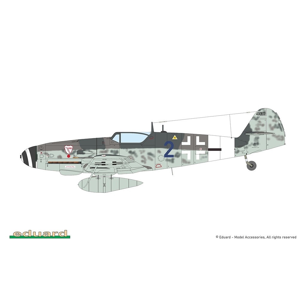 70162 1/72 ��å�������ߥå� Bf109G-10 ����鹩�� �ץ��ե��ѥå�